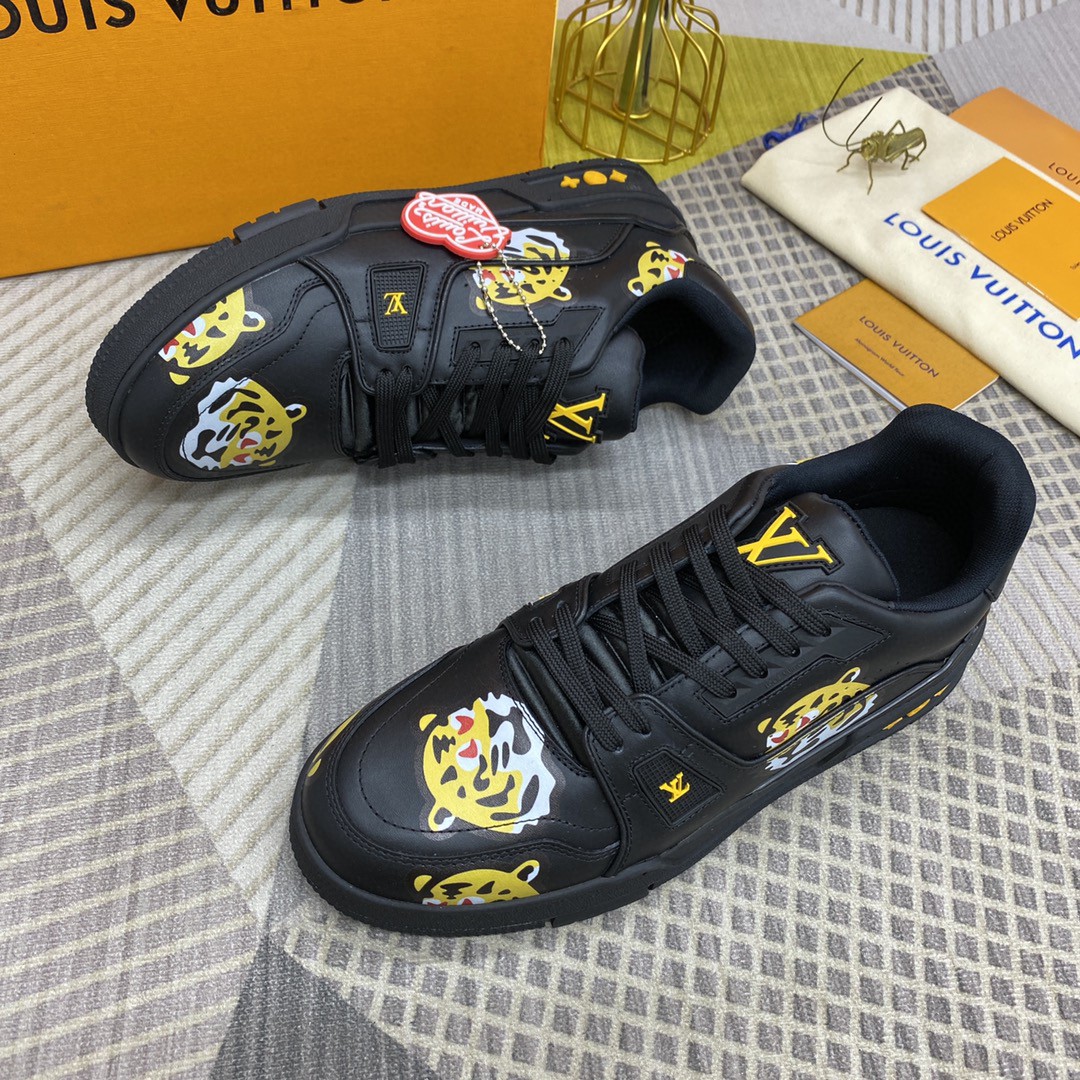 Men Women L*ouis V*uitton Top Sneakers