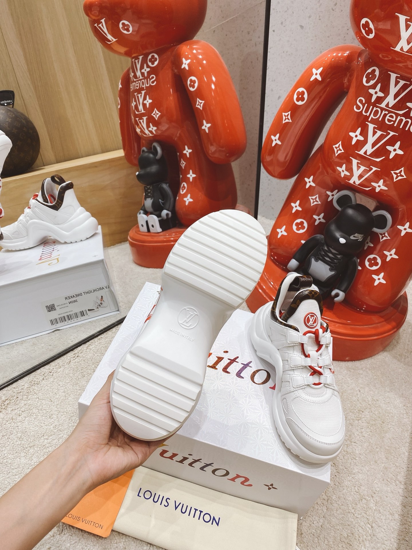 Women L*ouis V*uitton Top Sneaker Top Sneaker