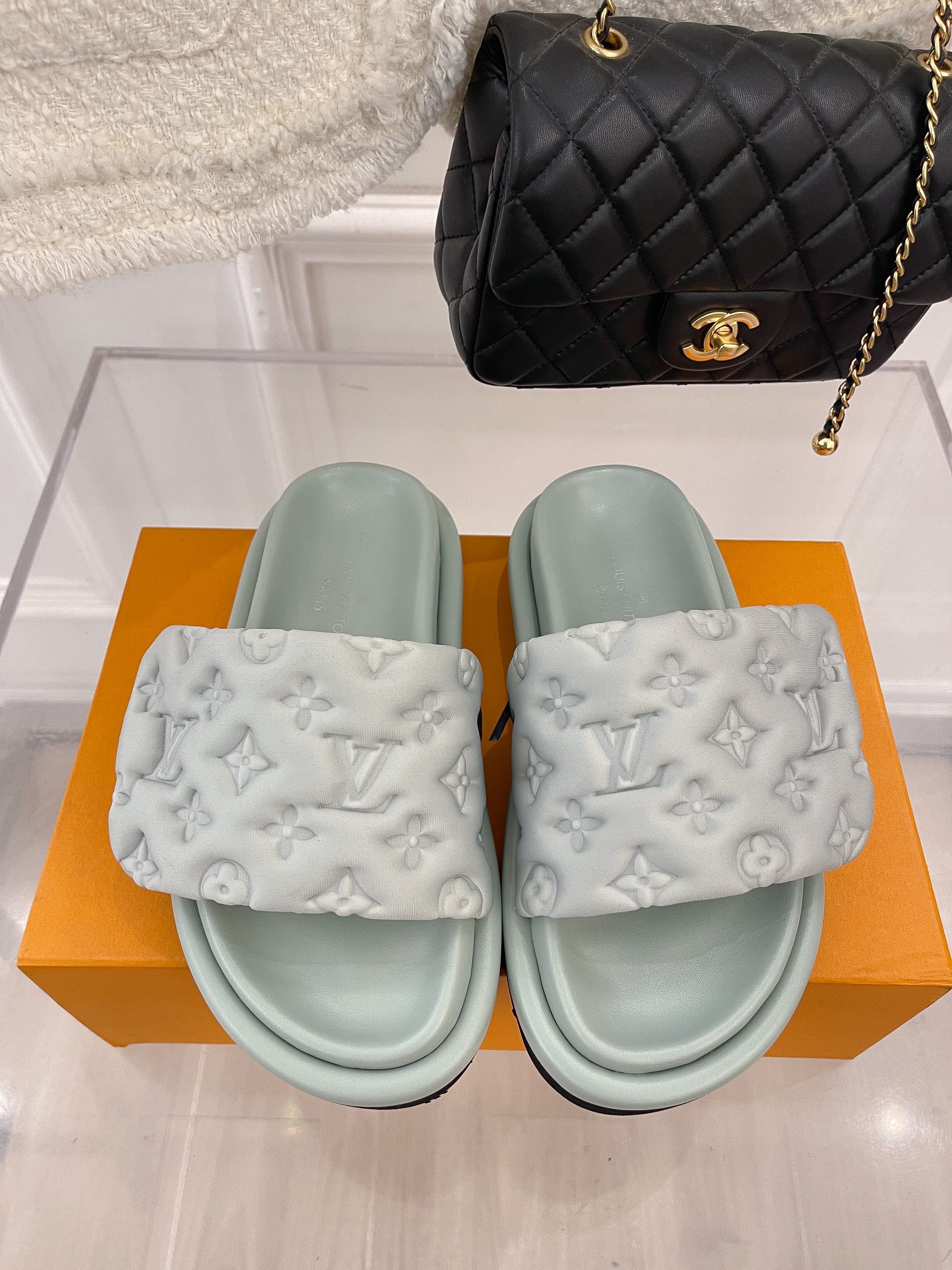 Men Women L*ouis V*uitton Top Sandals