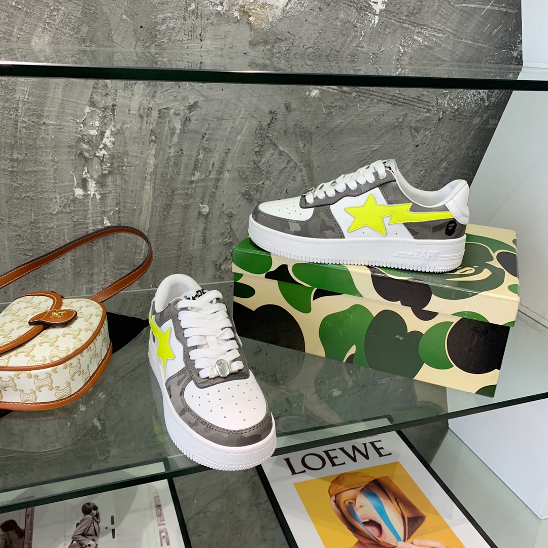 Men Women B*ape Top Sneaker