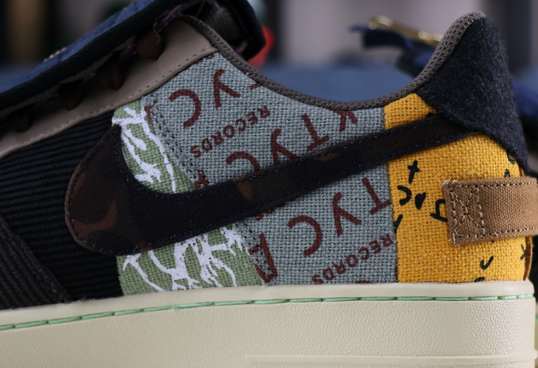 from Nike Air Force 1 x Travis Scott Cactus Jack 2019