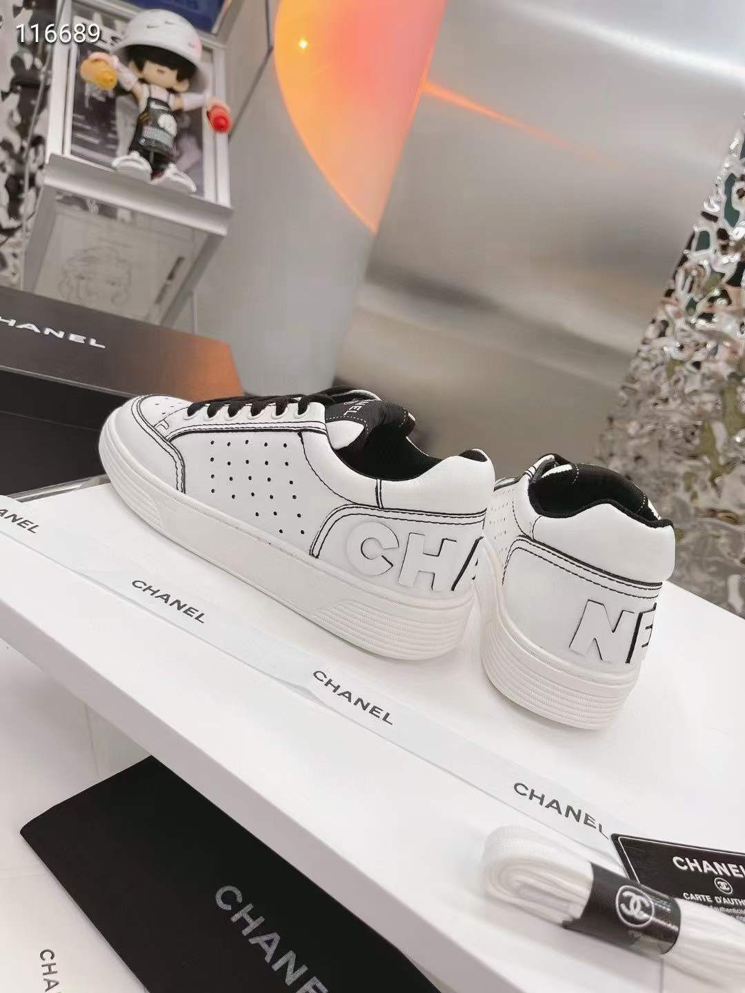 Men Women C*hanel Top Sneaker