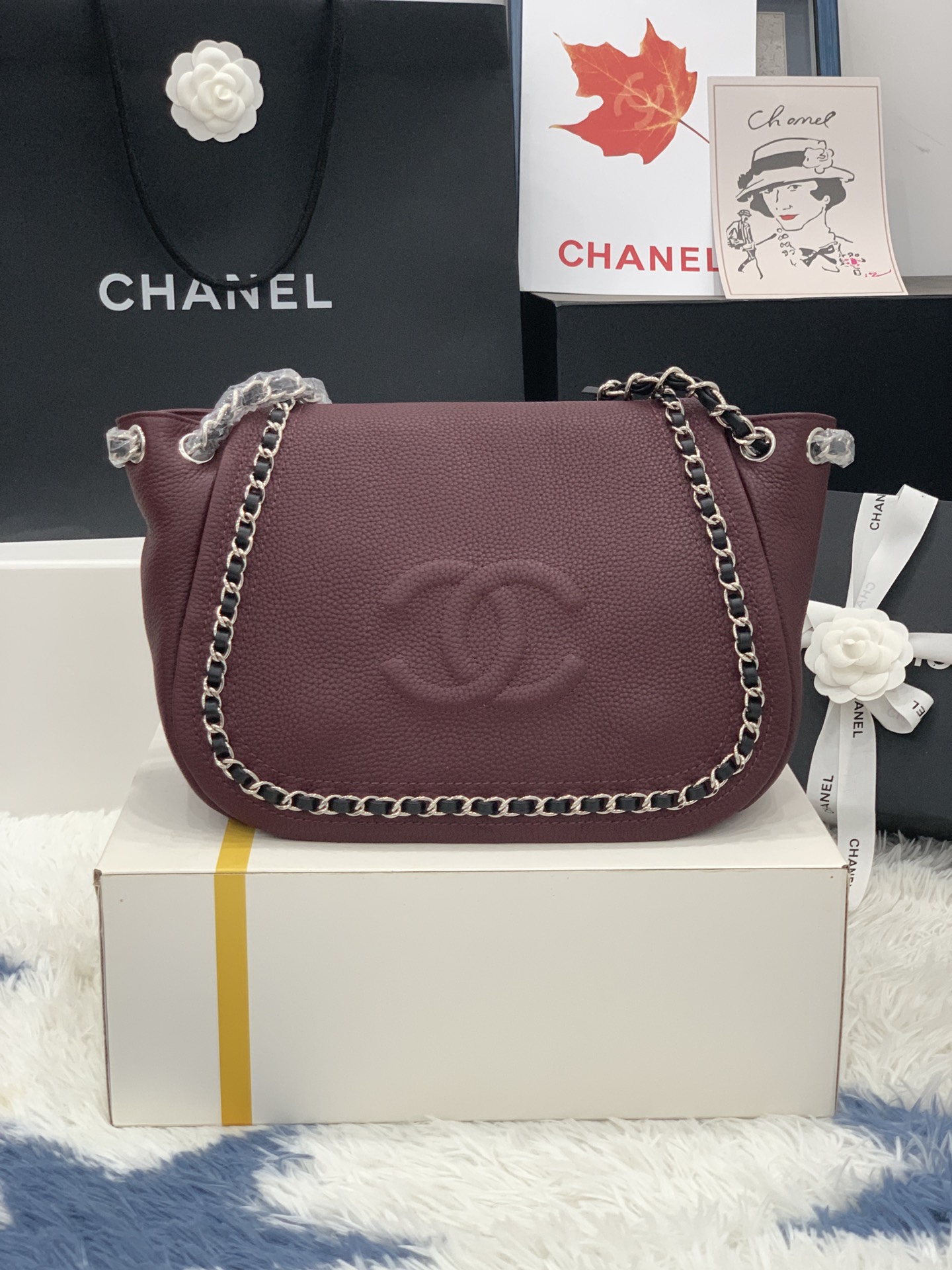 C*hanel Bag Top Quality 30*21*15cm