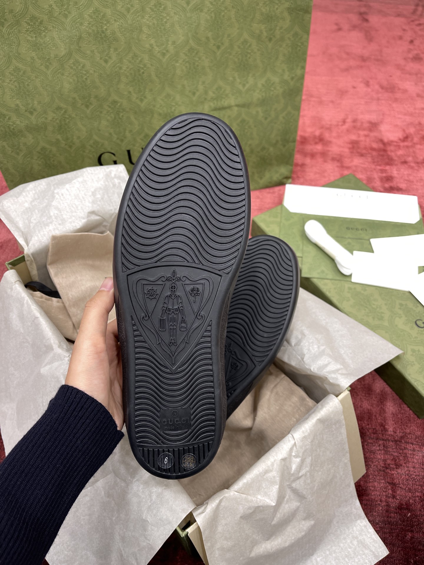 Men G*ucci Top Sneaker