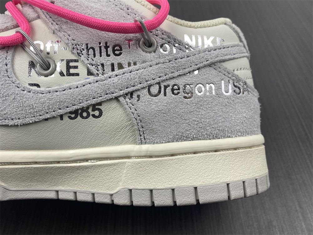 from O*ff-W*hite x Nike Dunk Low