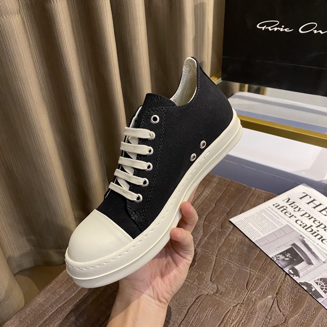 Men Women R*ick O*wens Top Sneaker