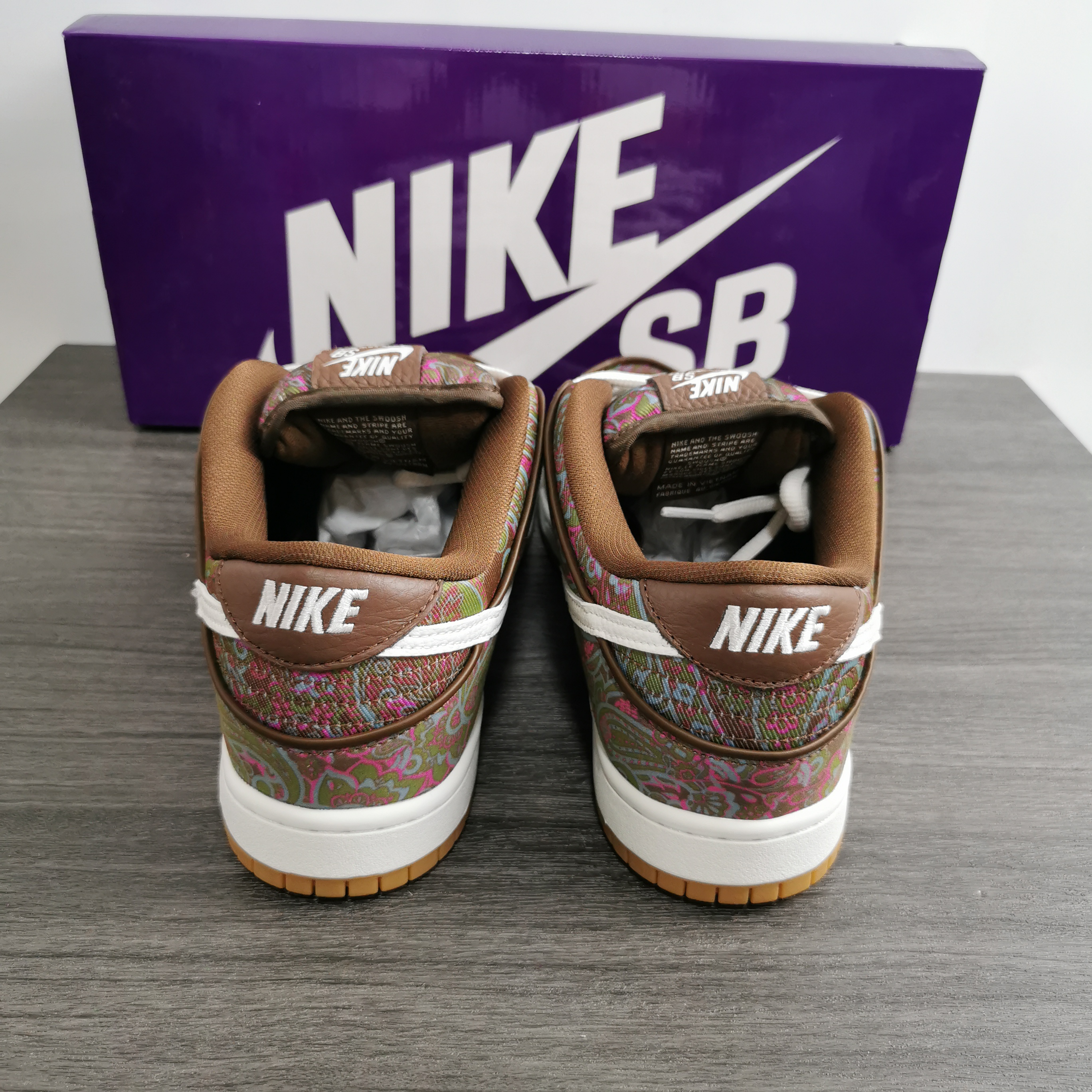 from Nike SB Dunk Low Paisley DH7534-200