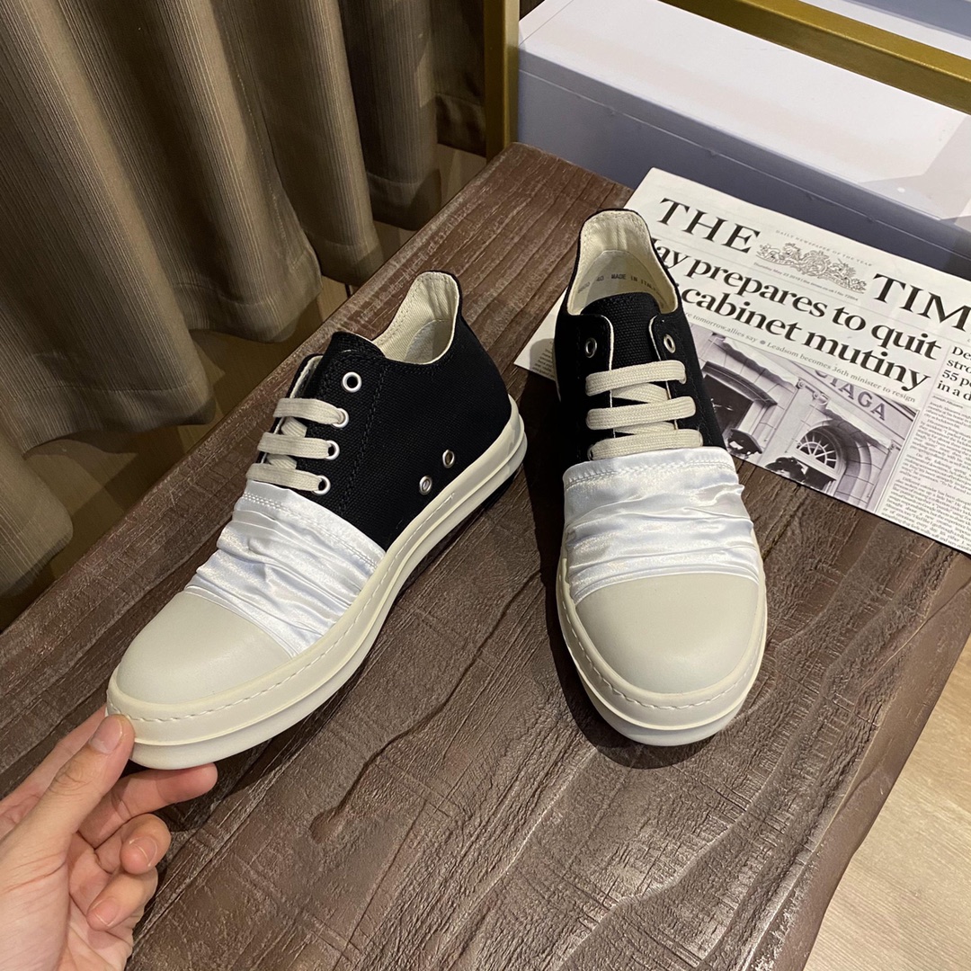 Men Women R*ick O*wens Top Sneaker