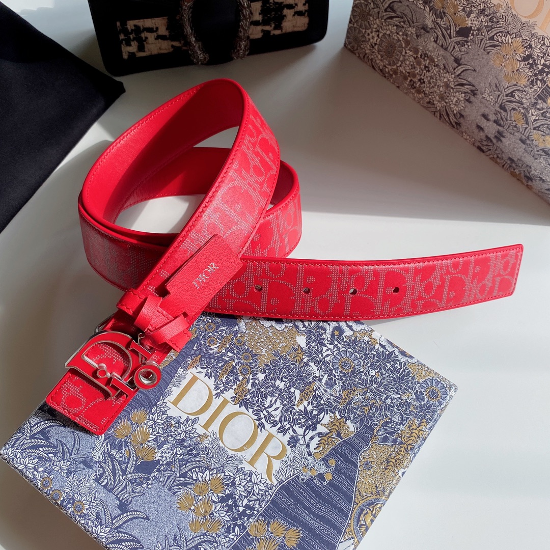 D*ior Belts Top Version 3.4cm