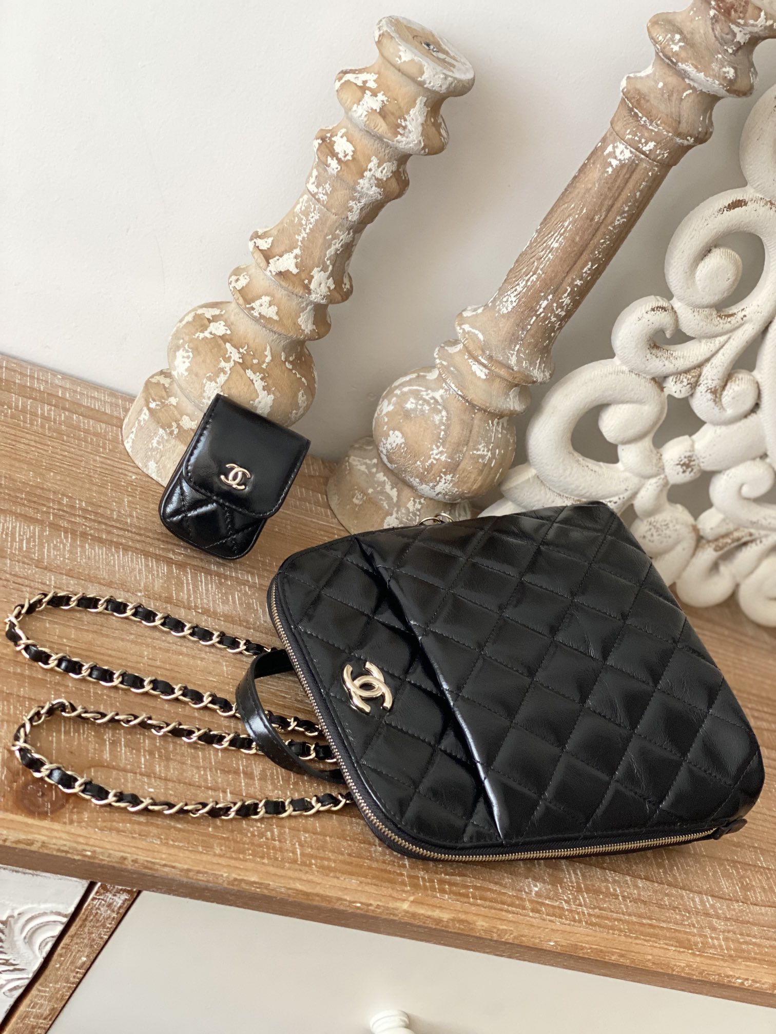 C*hanel Top Bag 21*23*8CM