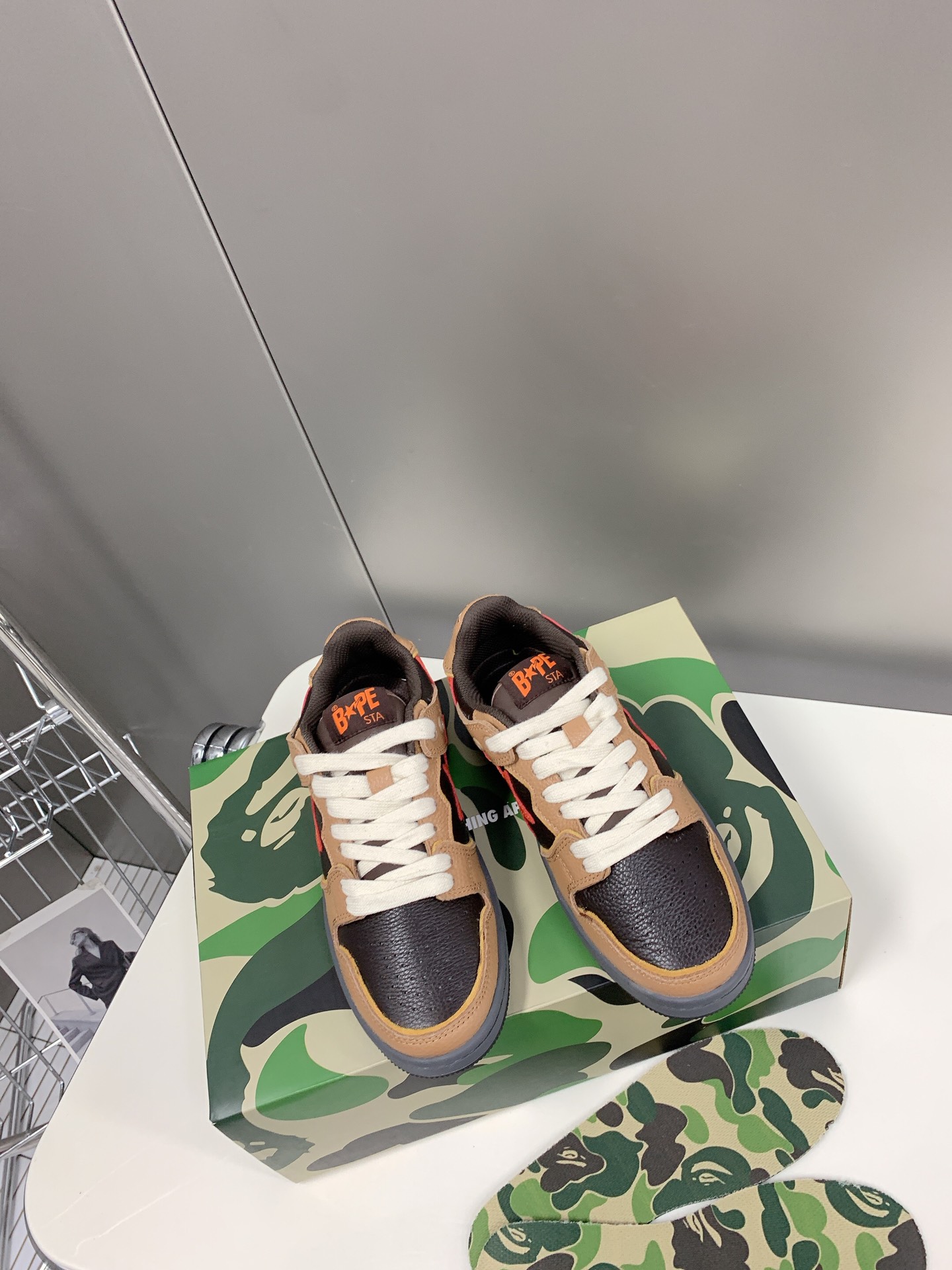 Men Women B*ape Top Sneaker