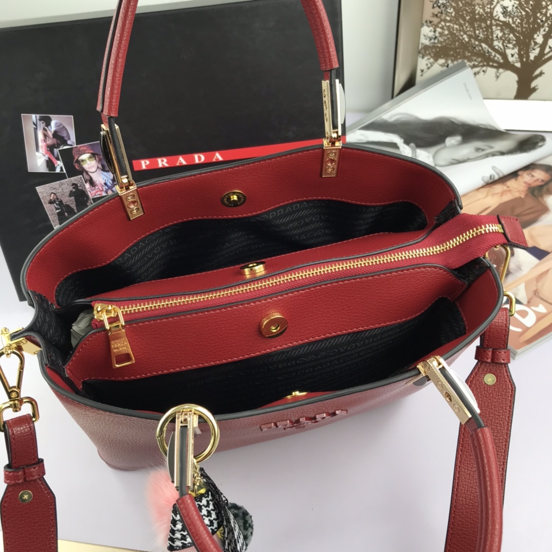 P*rada Top Bag 30*22*12cm