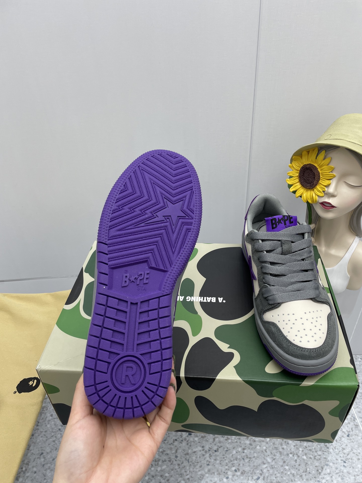 Men Women B*ape Top Sneaker