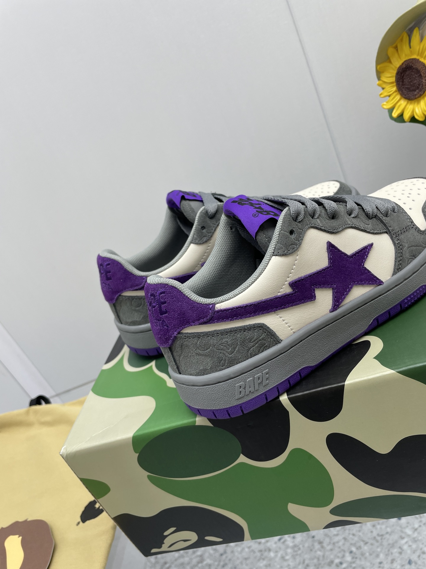 Men Women B*ape Top Sneaker