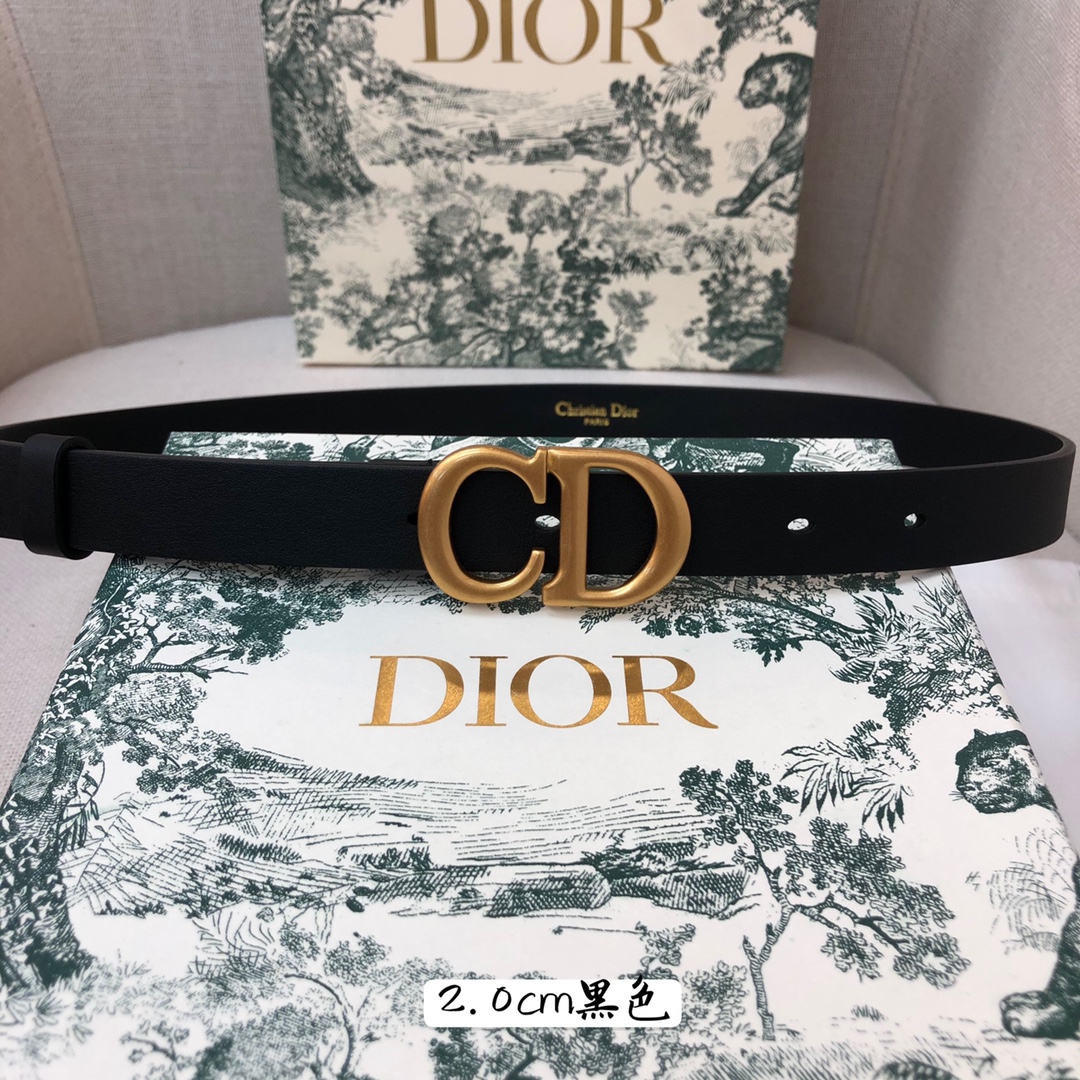 D*ior Belts Top Quality 20mm