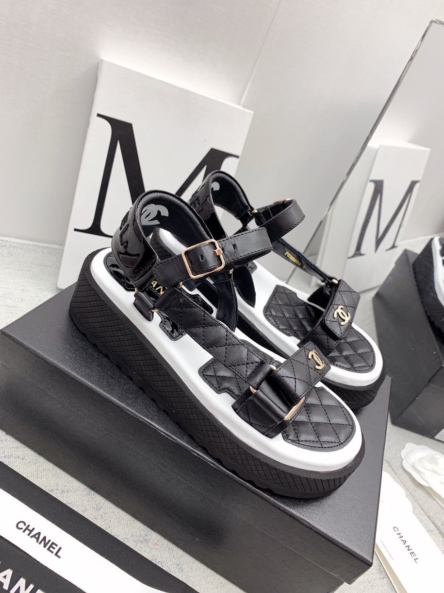 Women C*hanel Top Sandals