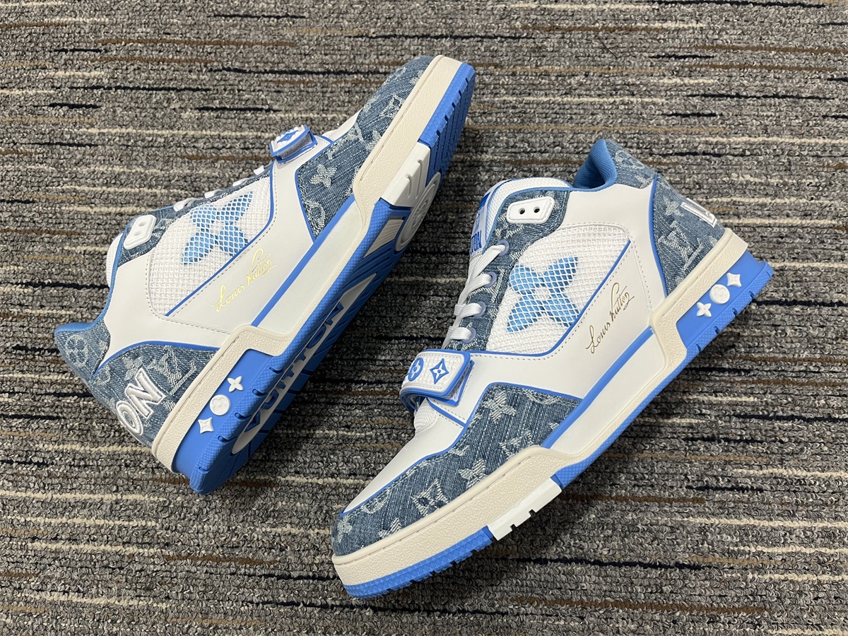 Men L*ouis V*uitton Top Sneakers