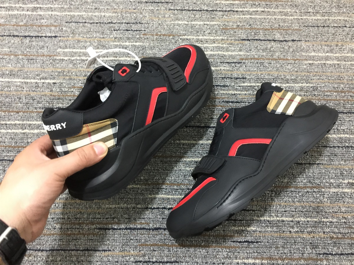 Men Women B*urberry Top Sneaker