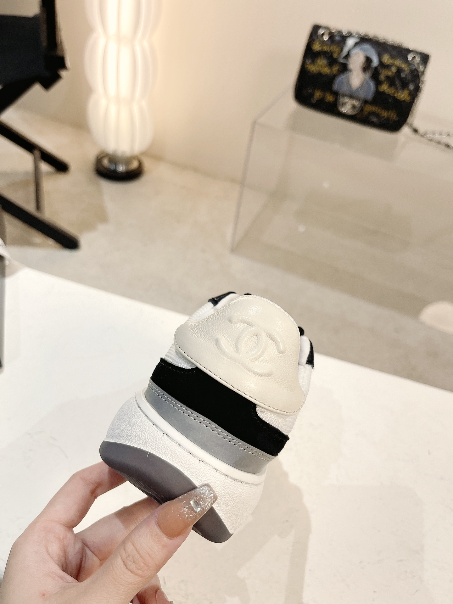 Women C*hanel Top Sneaker