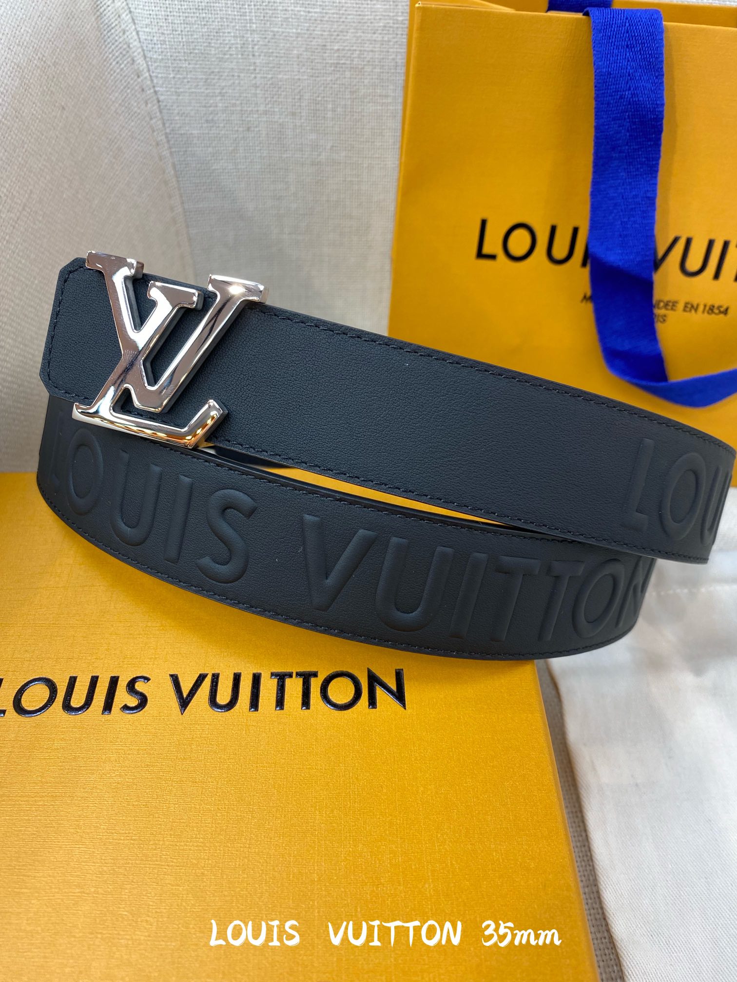 L*ouis V*uitton Belts Top Quality 35MM