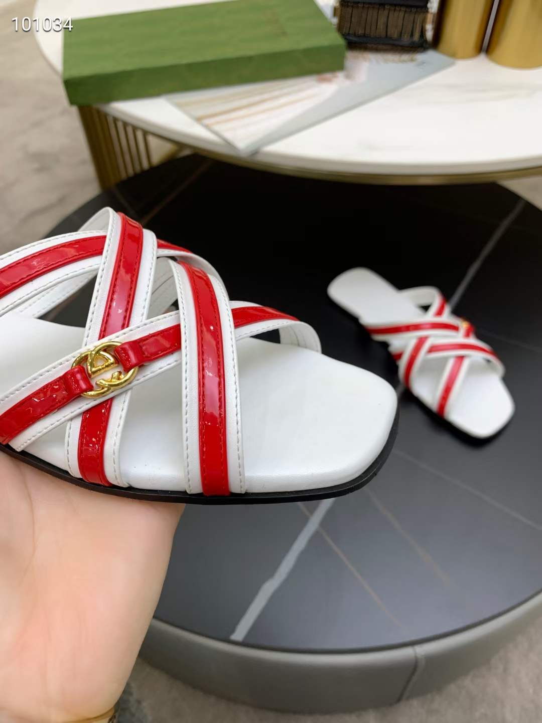 Women G*ucci Top Sandals