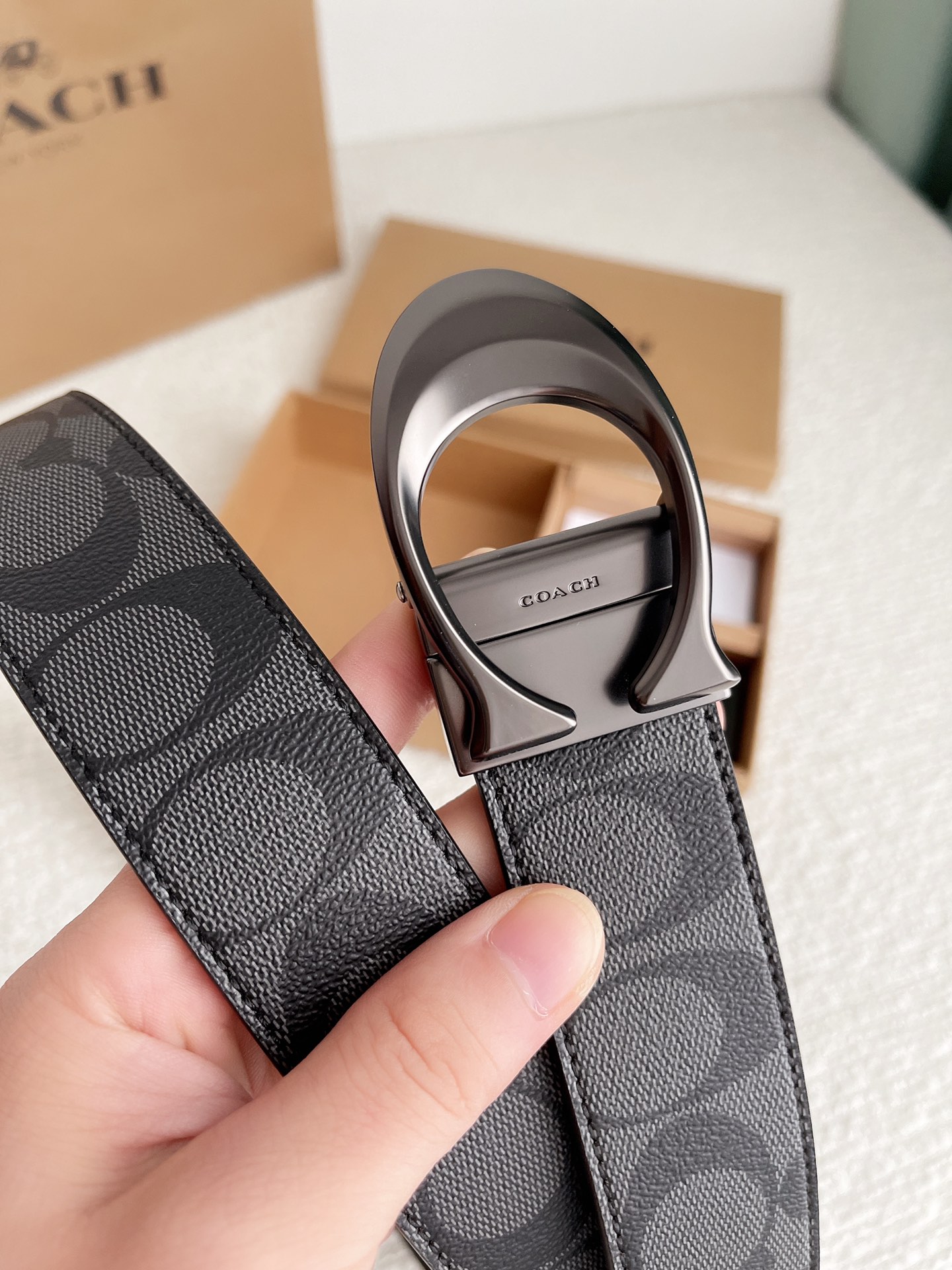 C*oach Belts Top Quality 37MM