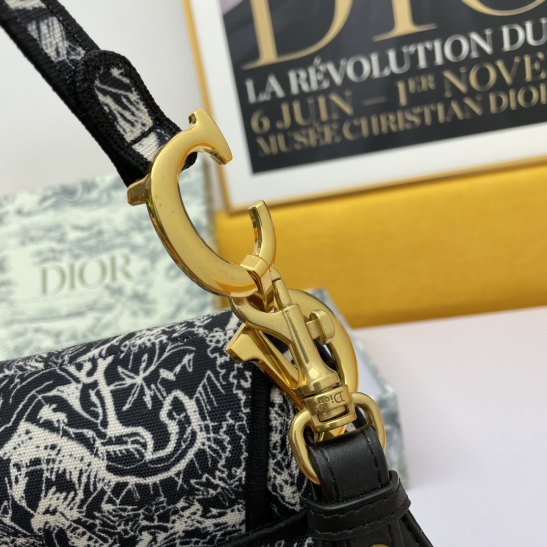 D*ior Top Bag 24*6*18cm