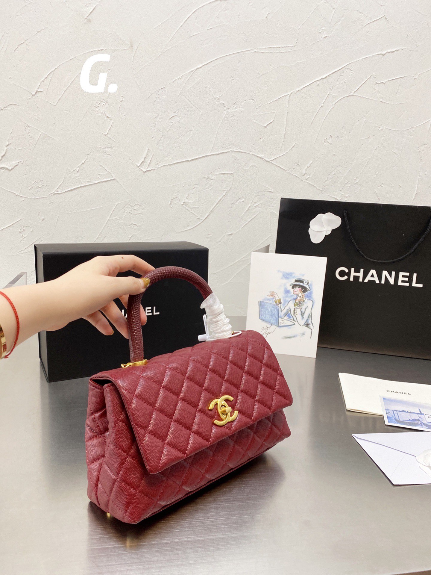 C*hanel Top Bag 24*13cm