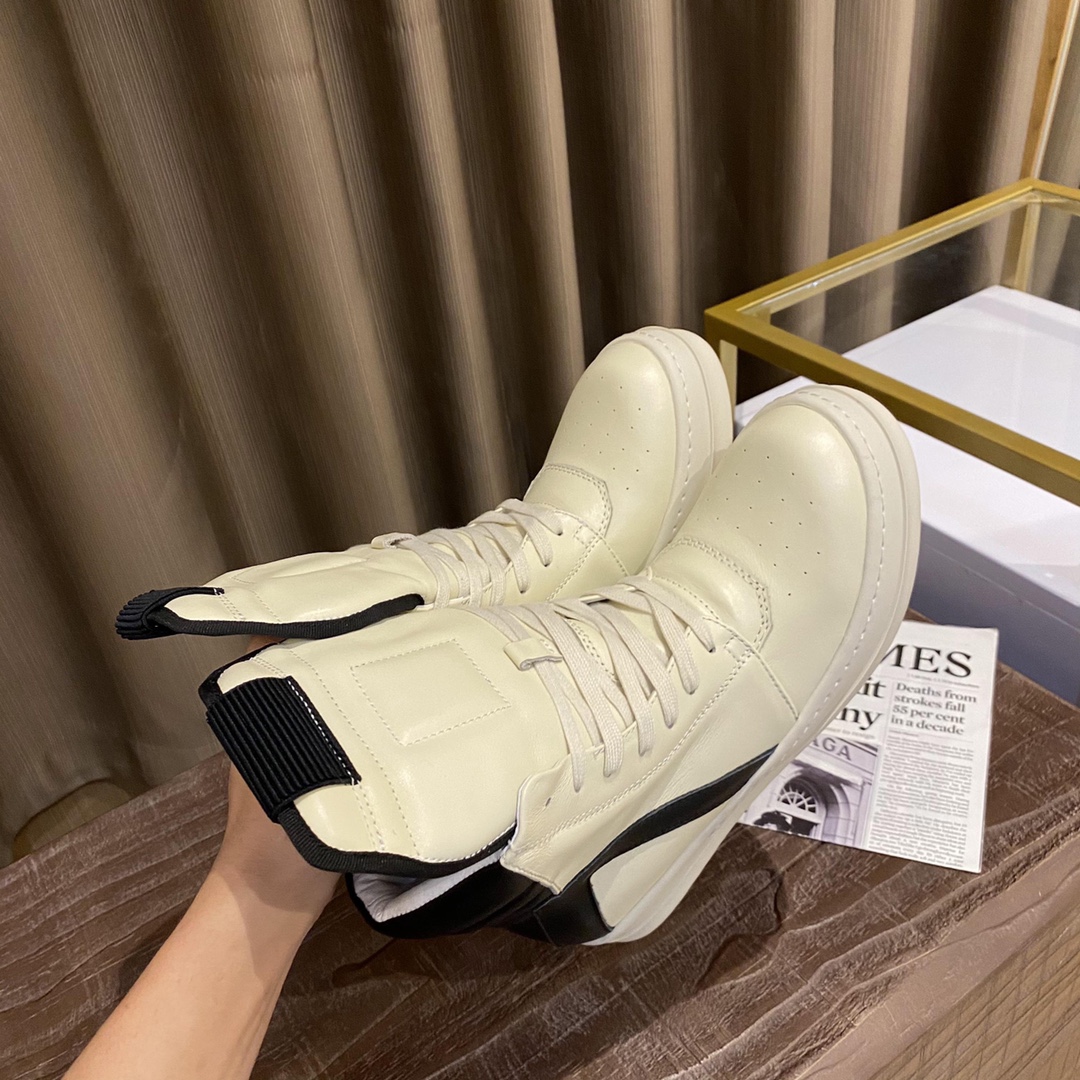 Men Women R*ick O*wens Top Sneaker