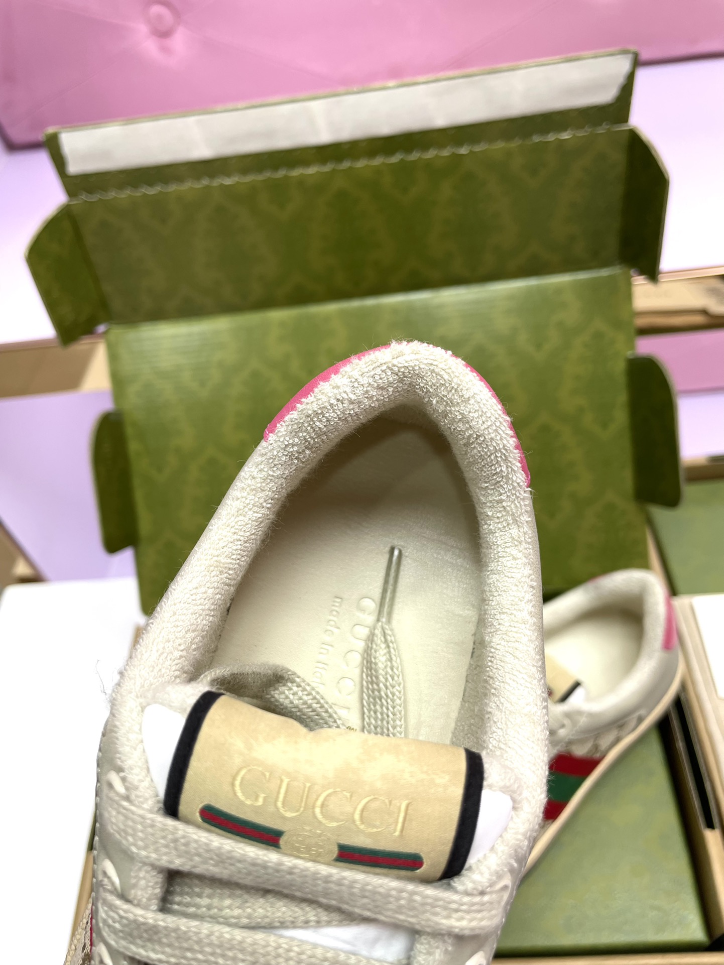 Men Women G*ucci Top Sneaker