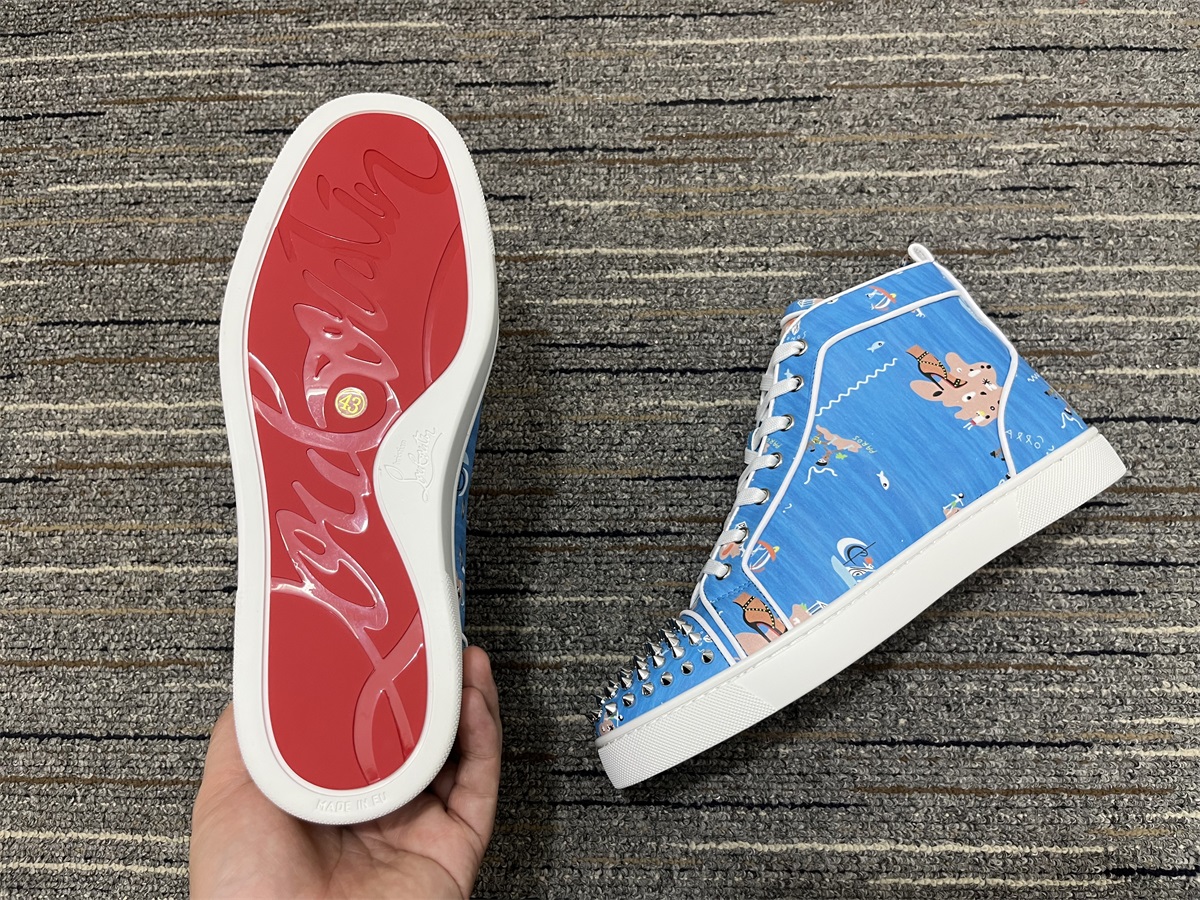 Men Women C*hristian L*ouboutin Top Sneaker