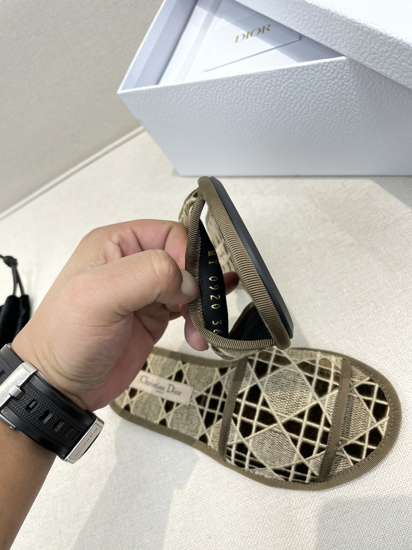 Women D*ior Top Sandals