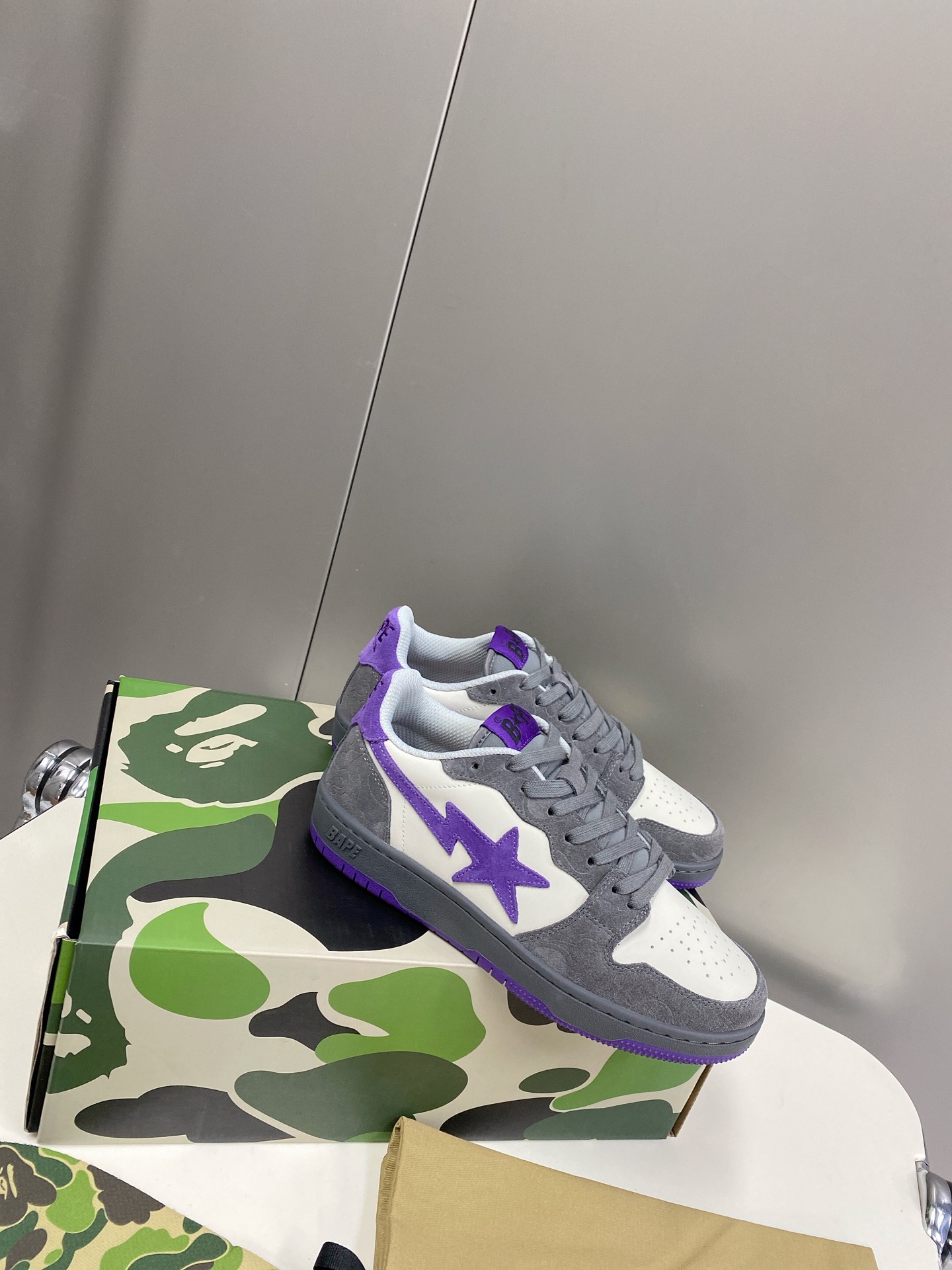 Men Women B*ape Top Sneaker