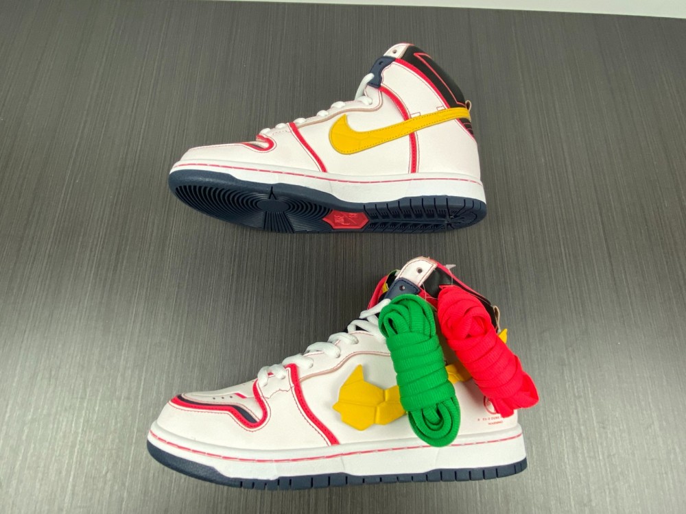 from Gundam x Nike SB Dunk High DH7717-100