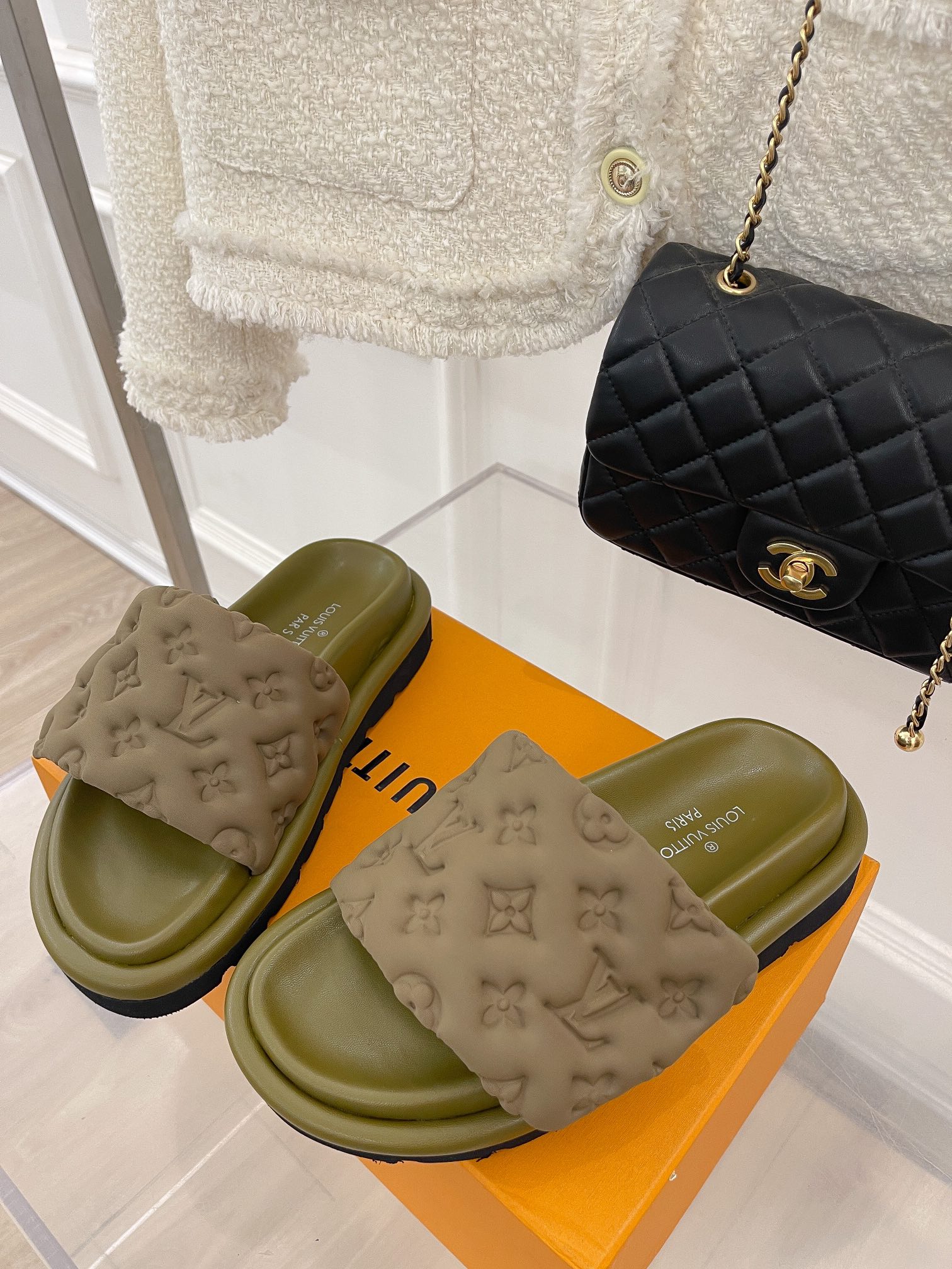 Men Women L*ouis V*uitton Top Sandals