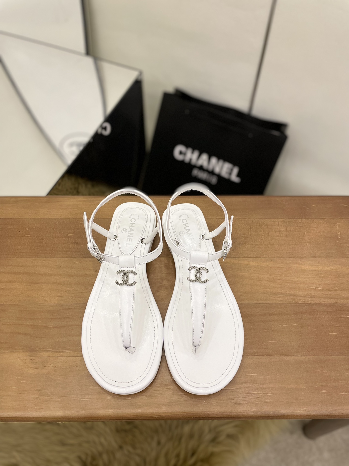 Women C*hanel Top Sandals