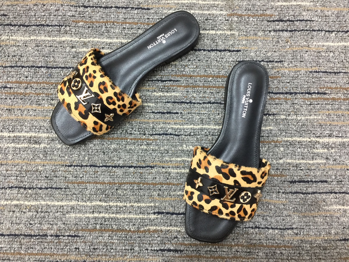 Women L*ouis V*uitton Top Slippers