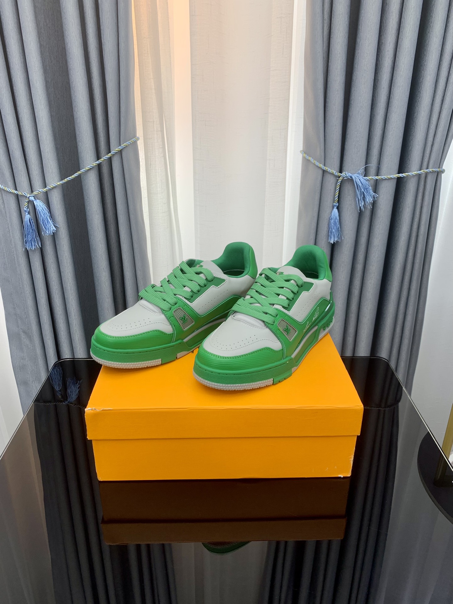 Men Women L*ouis V*uitton Top Sneakers