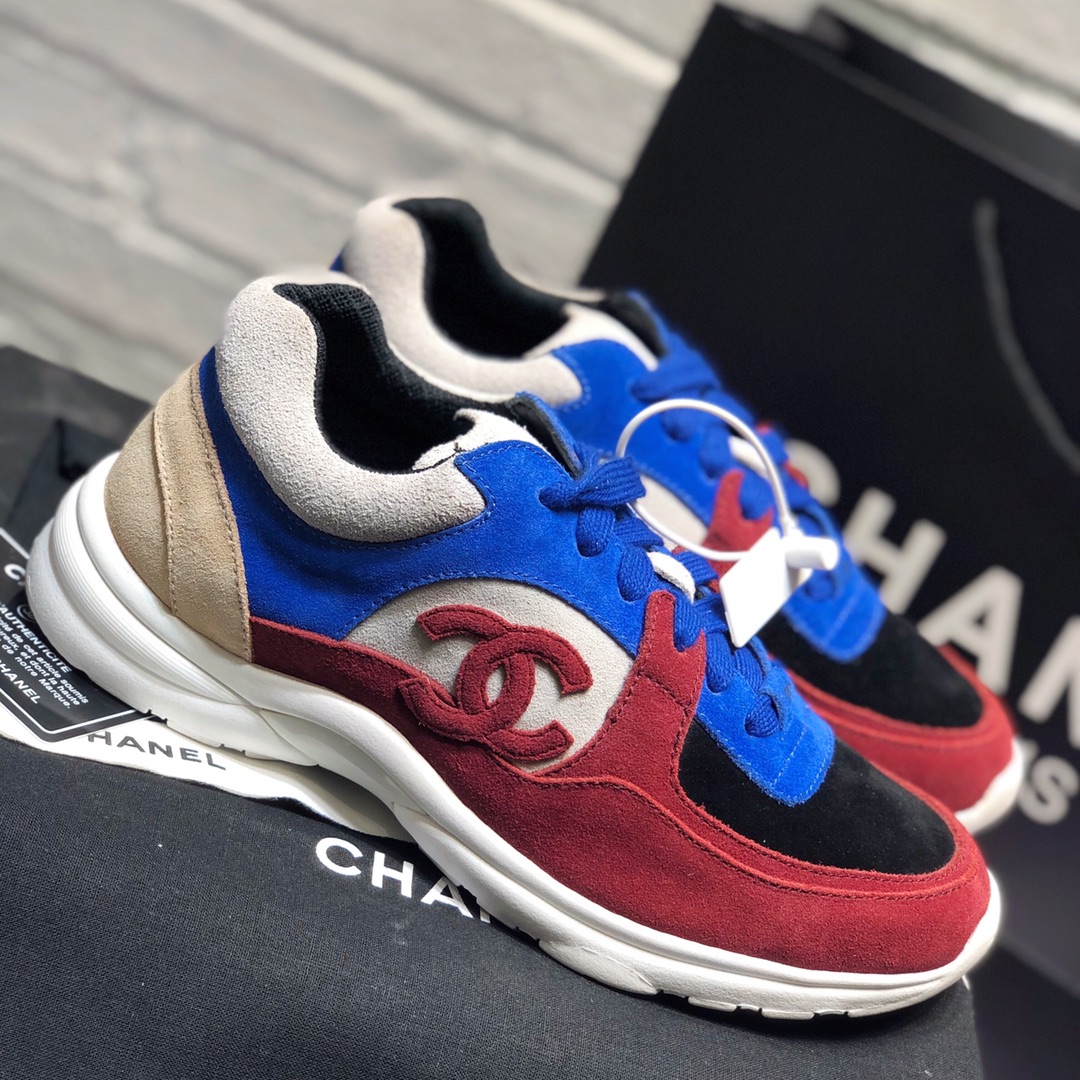 Men Women C*hanel Top Sneaker