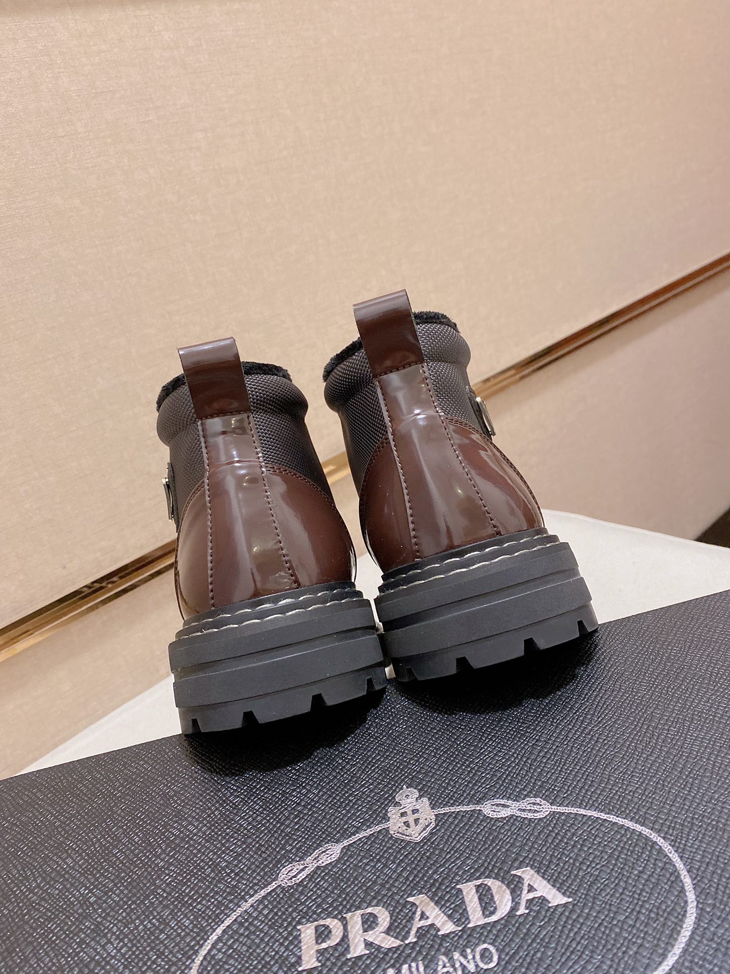 Mens P*rada Top Sneakers