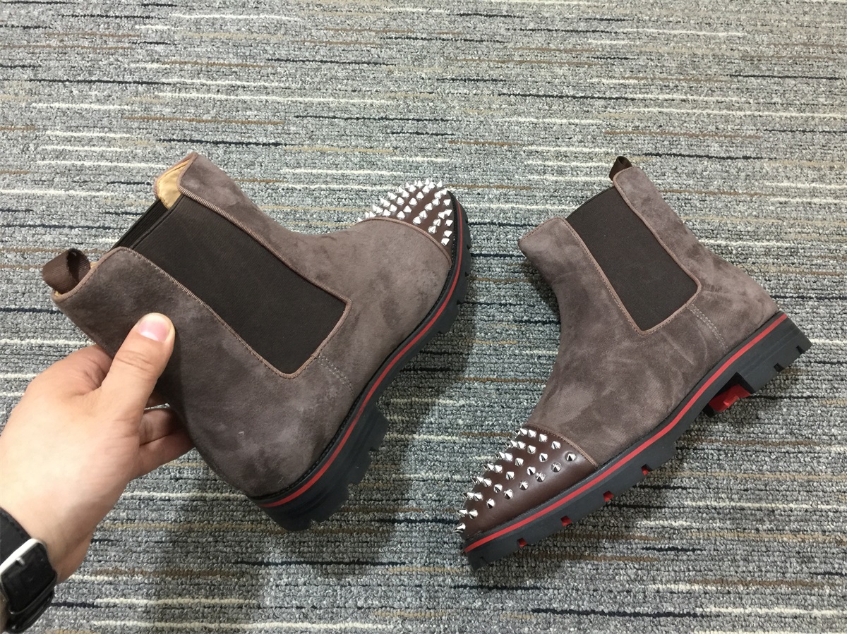 Men C*hristian L*ouboutin Top Boots