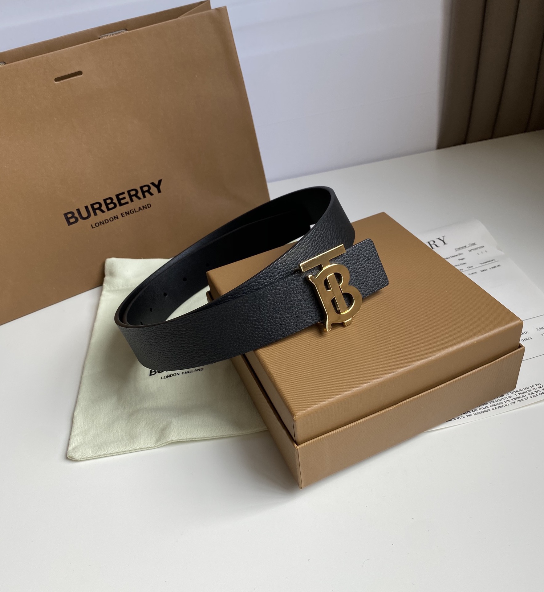 B*urberrry Belts Top Quality 35MM