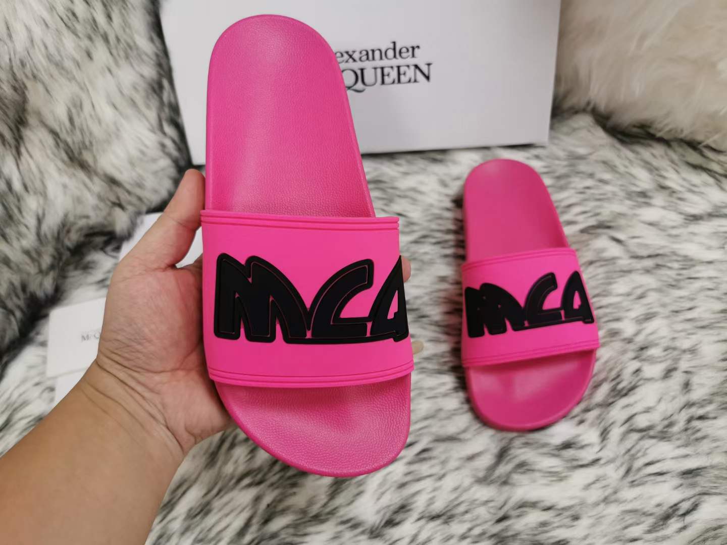 Women A*lexander M*cqueen Top Sandals