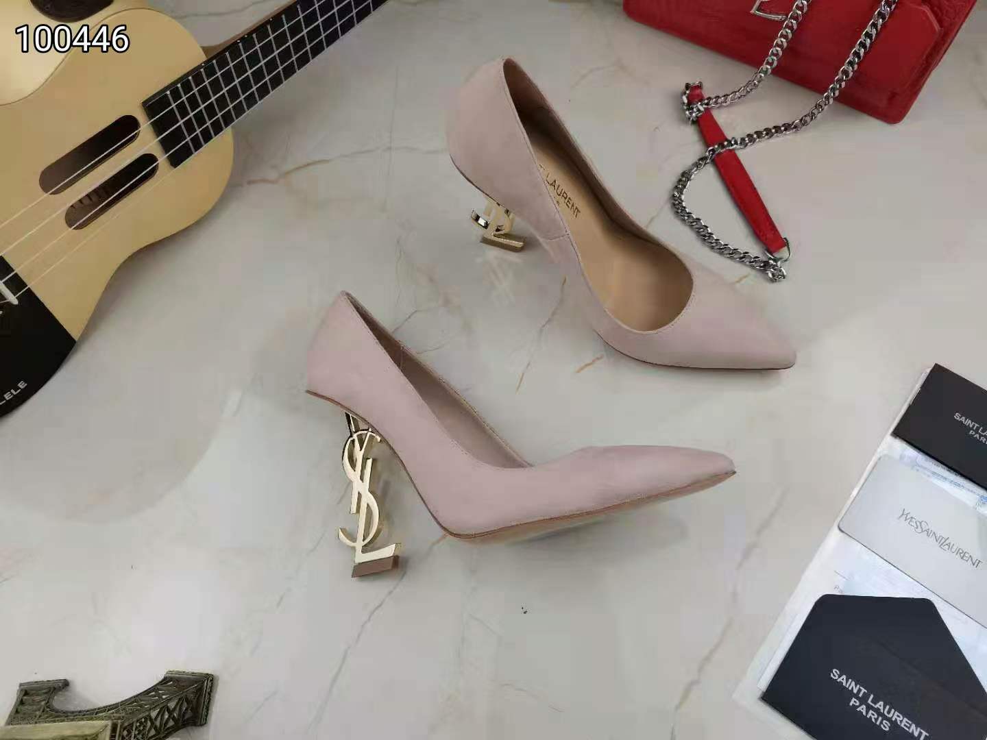 Women Y*SL Top Pumps
