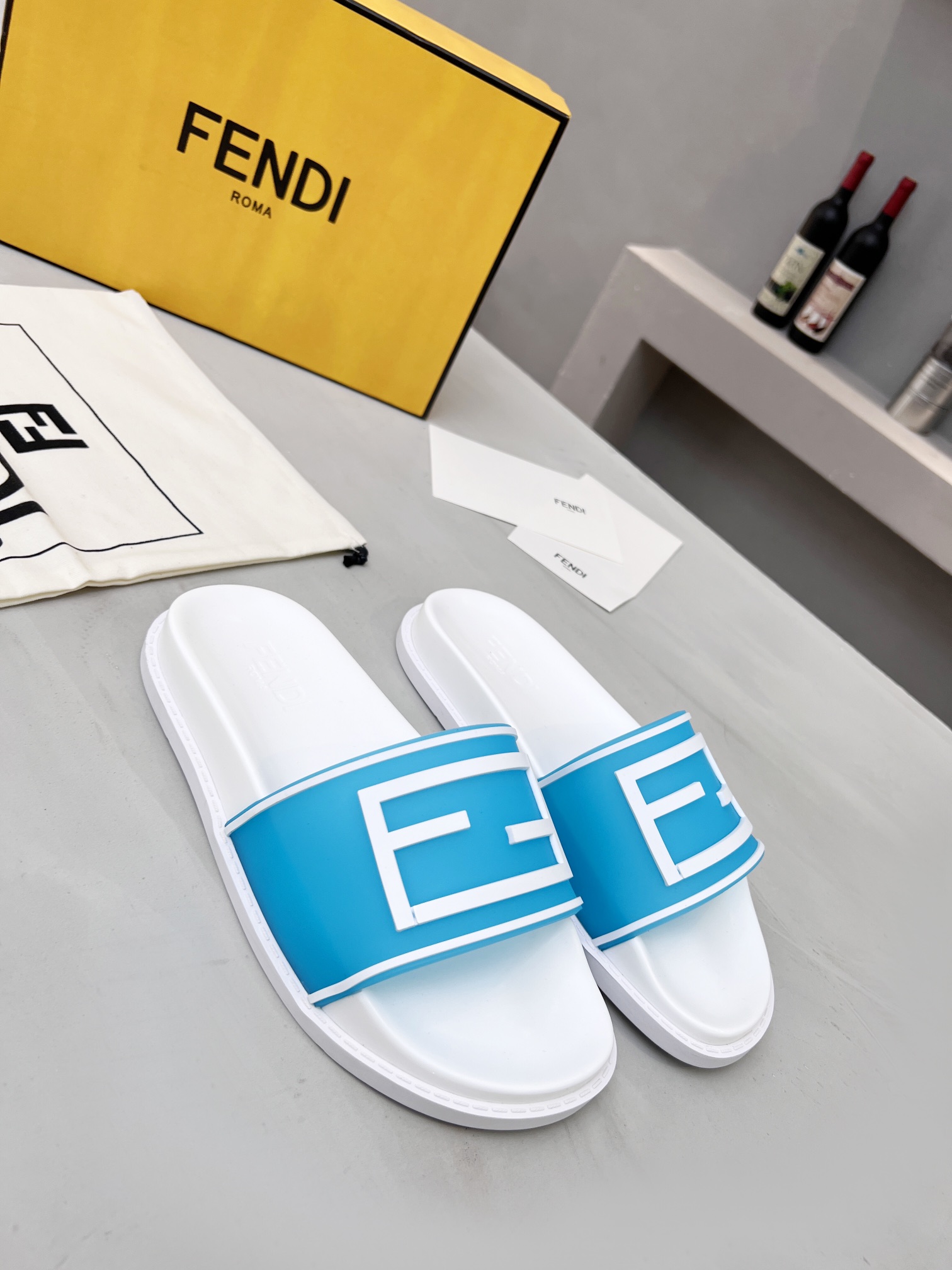Men Women F*endi Sandals Top