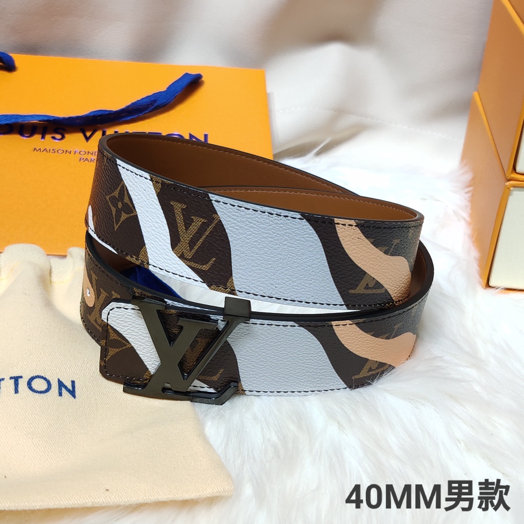 L*ouis V*uitton Belts Top Quality 40MM