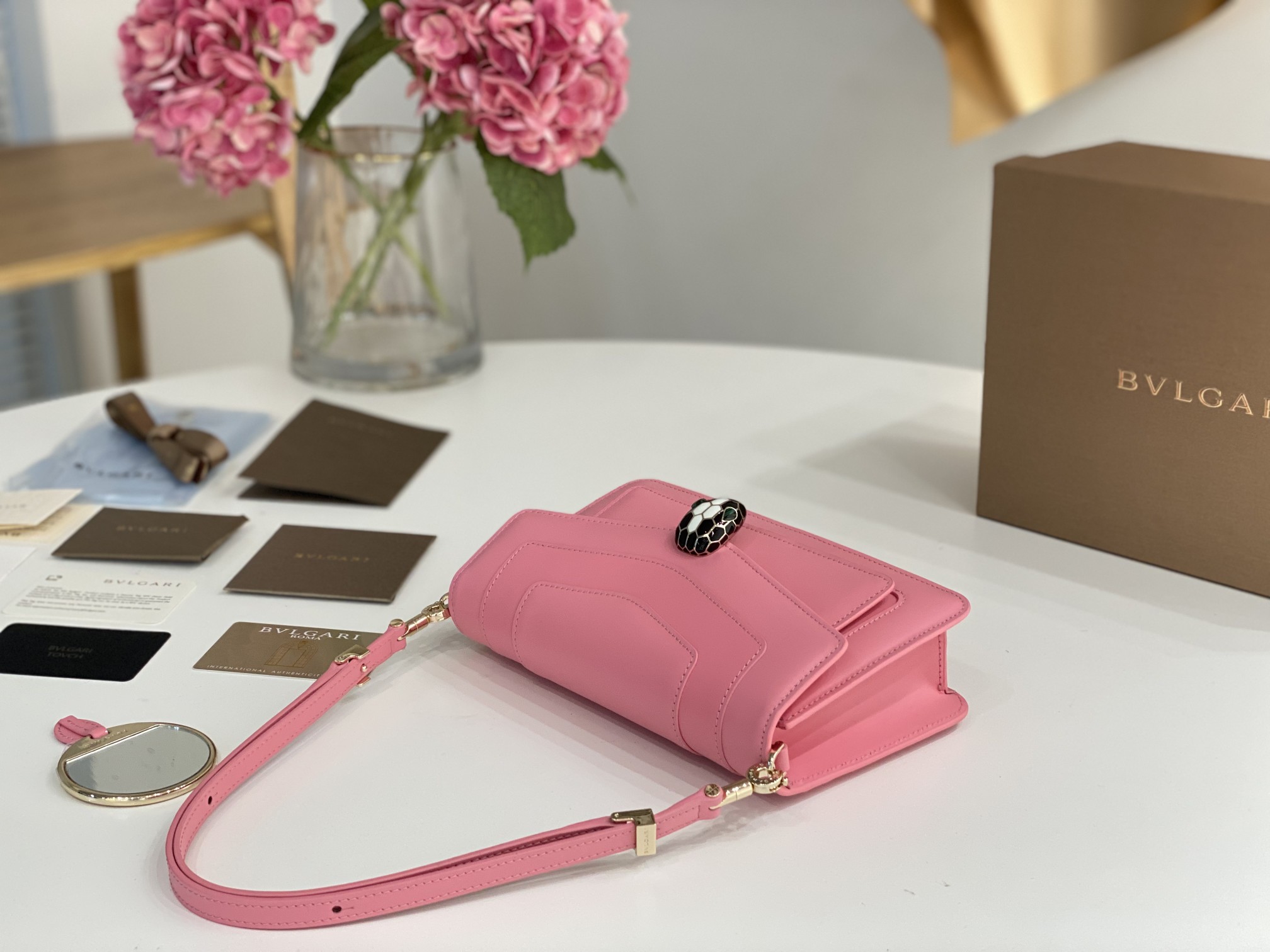 B*vlgari Bag Top Quality 22*15*4.5CM