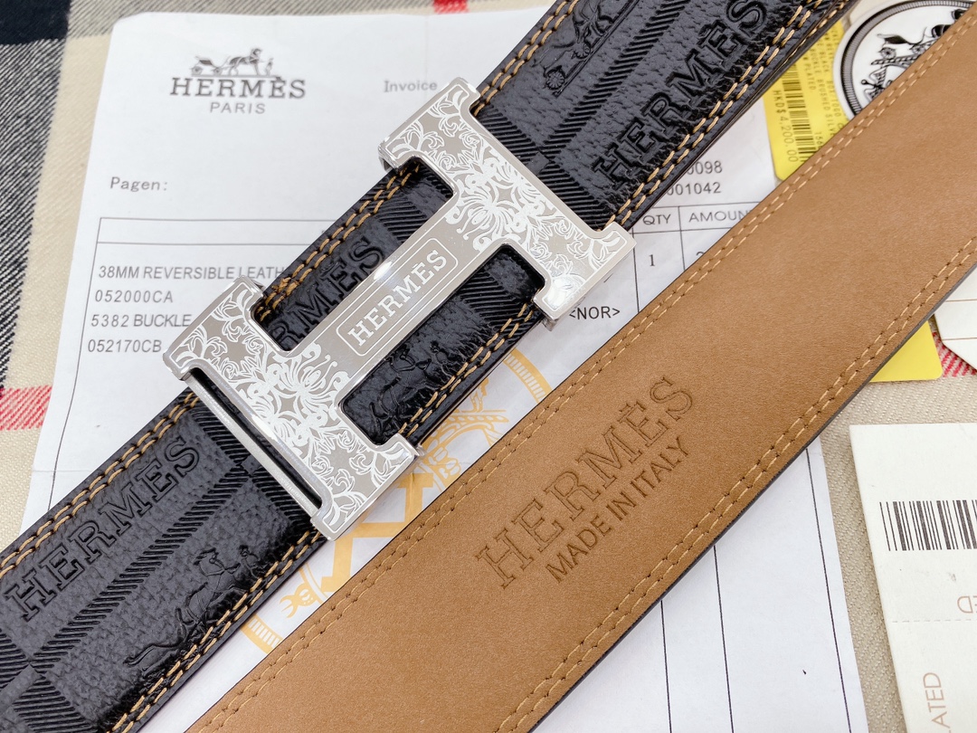 H*ermes Belts Top Version 38MM