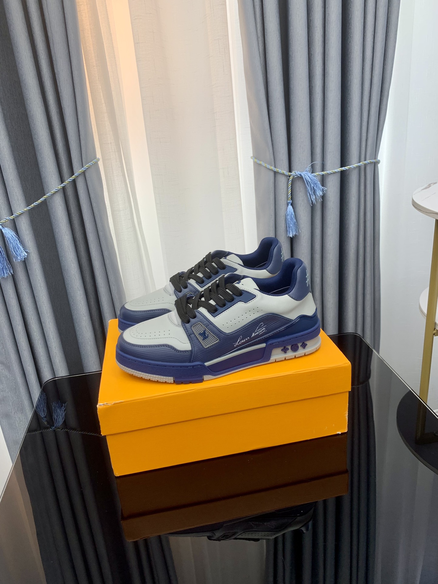 Men Women L*ouis V*uitton Top Sneakers