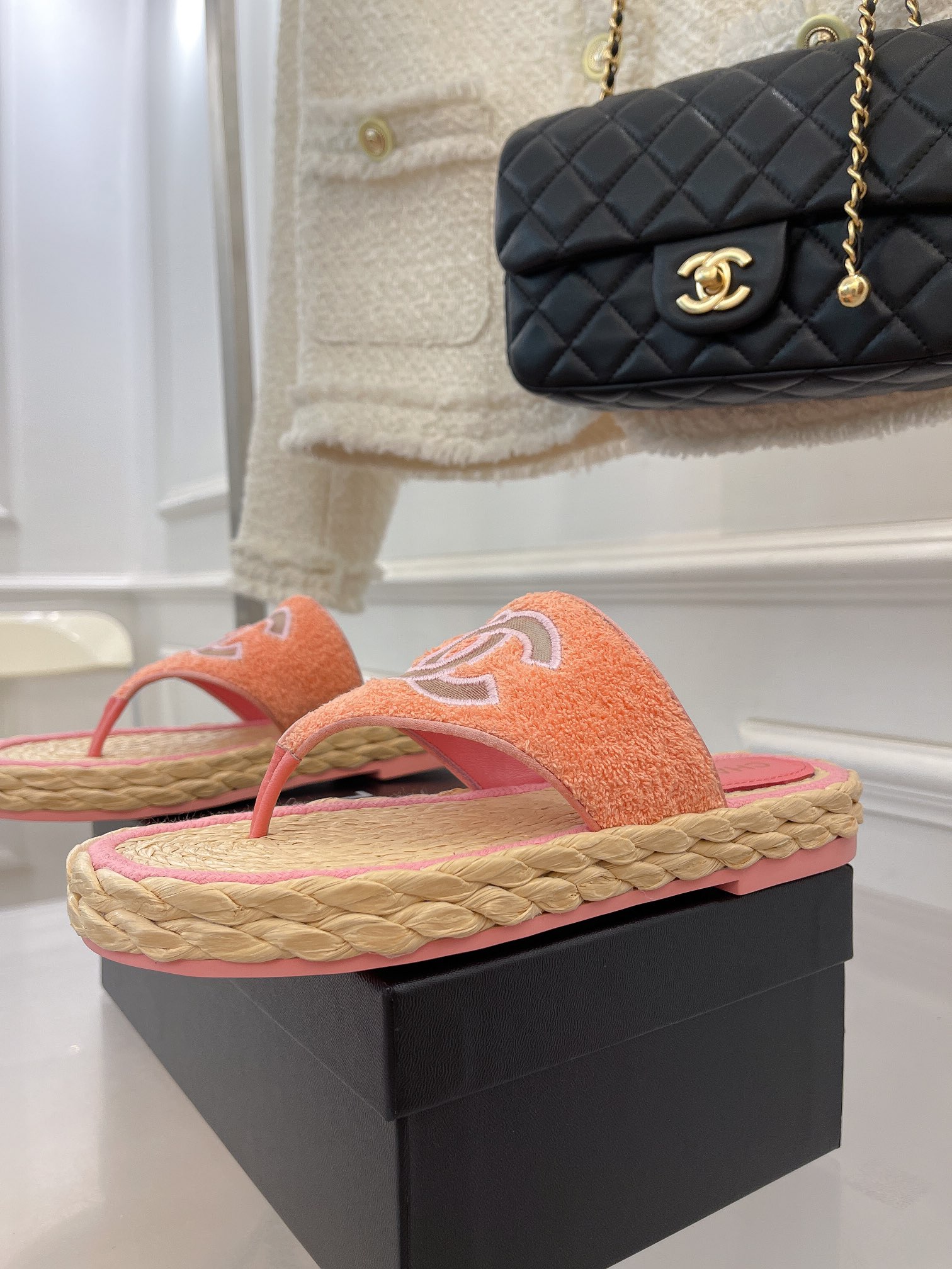 Women C*hanel Top Sandals